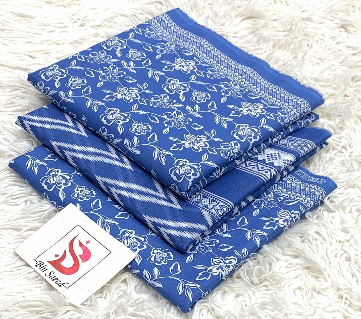 BIN SAEED LAWN COLLECTION 2026 100% ORIGINAL