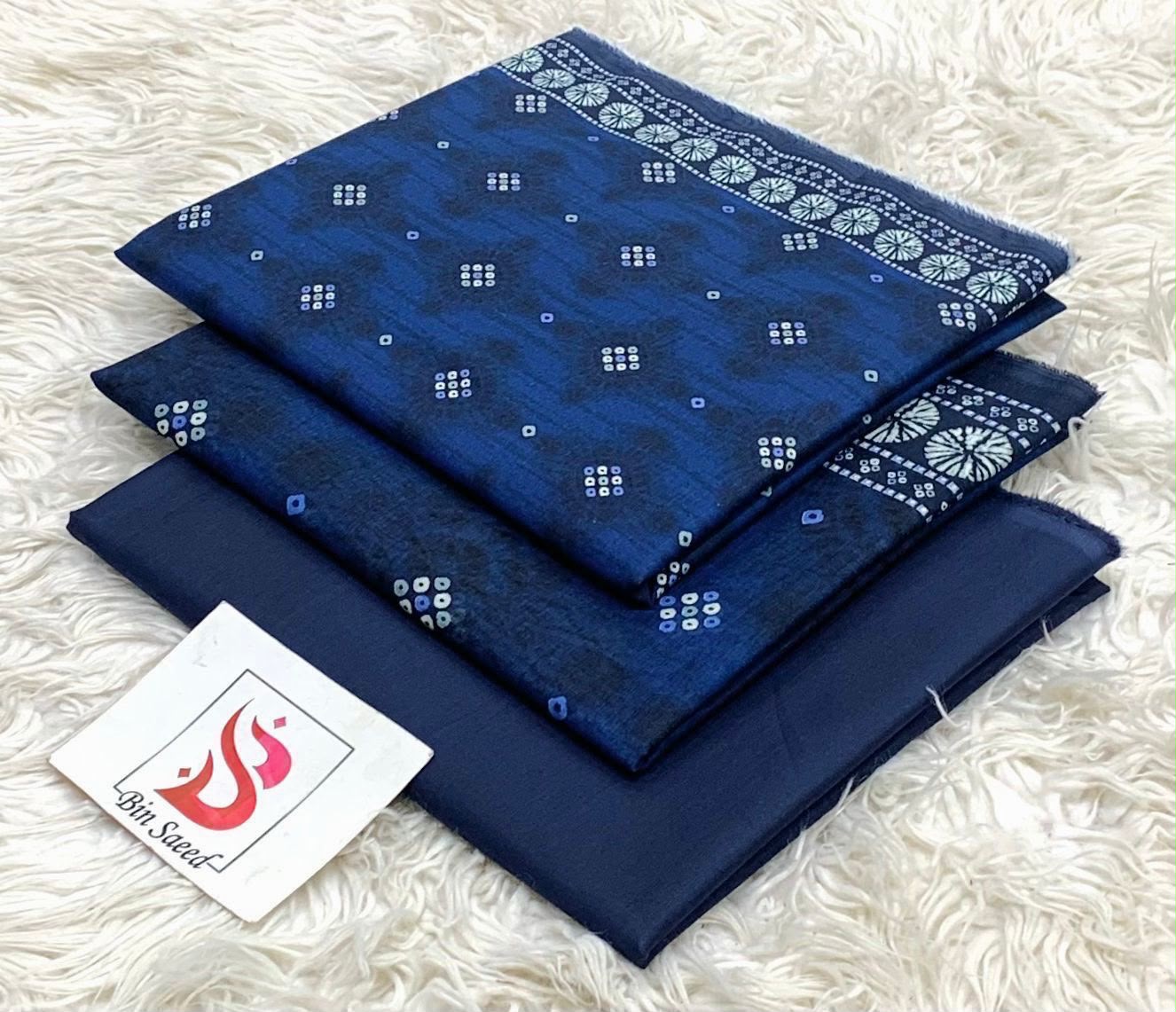 BIN SAEED LAWN COLLECTION 2026 100% ORIGINAL