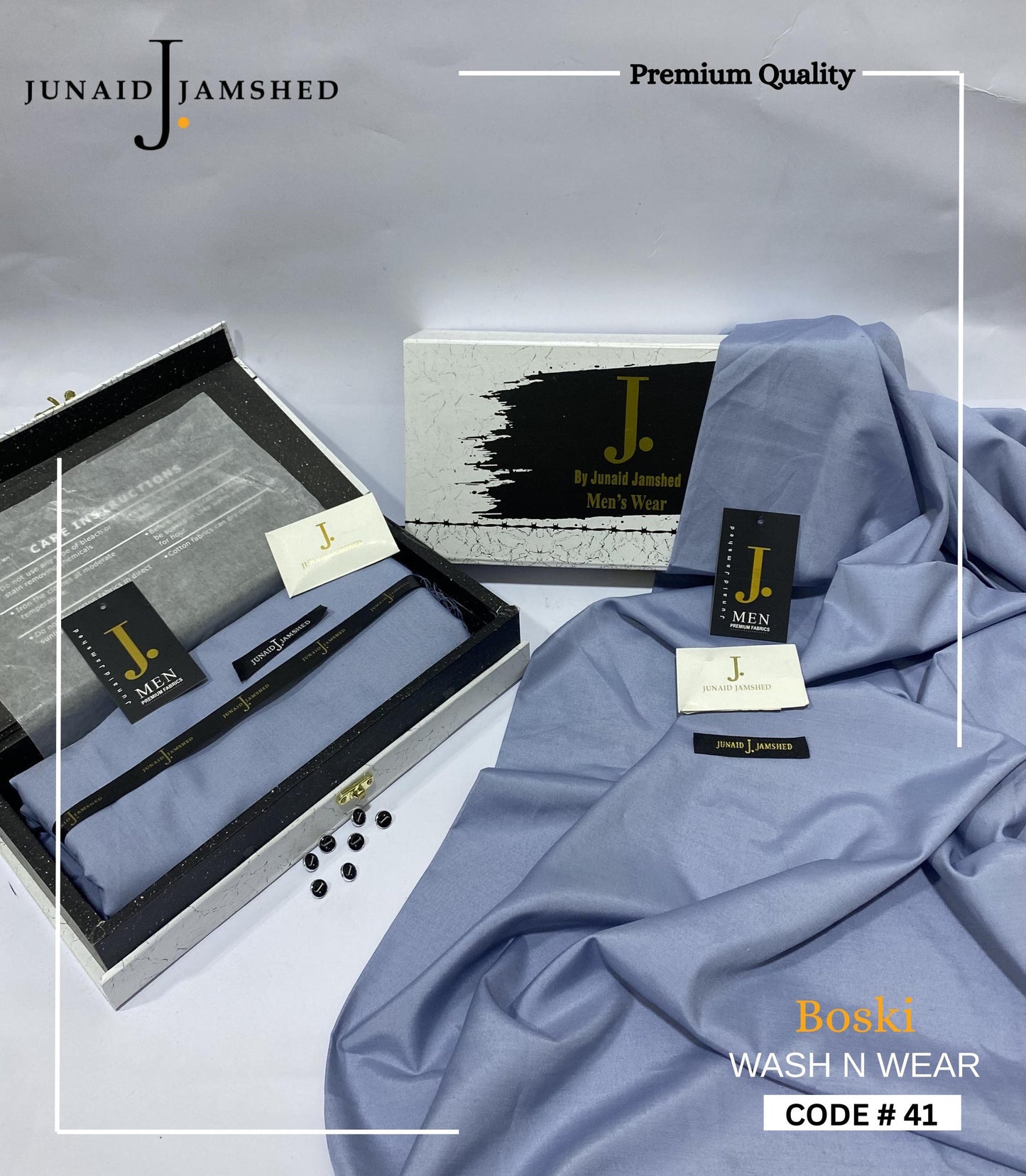 PREMIUM J. BOSKI FABRIC FOR MEN | LUXURY BOSKI D#03