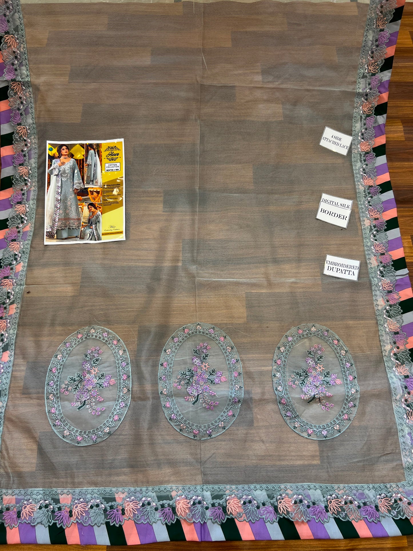 CHICKENKARI EMBROIDERED