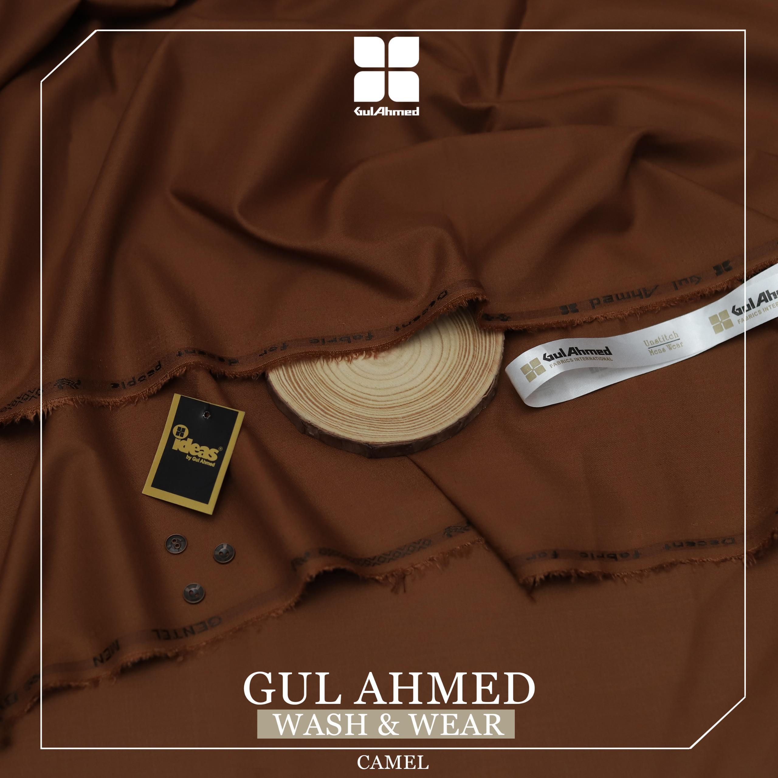 GUL AHMED 100% PURE SUPER LUXURY WASH & WEAR