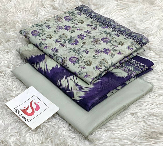 BIN SAEED LAWN COLLECTION 2026 100% ORIGINAL