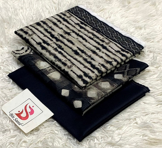 BIN SAEED LAWN COLLECTION 2026 100% ORIGINAL