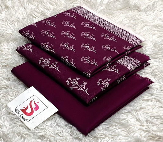 BIN SAEED LAWN COLLECTION 2026 100% ORIGINAL