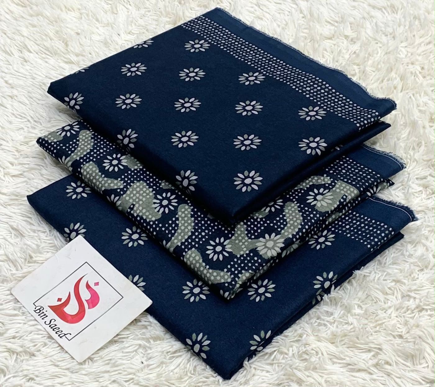 BIN SAEED LAWN COLLECTION 2026 100% ORIGINAL