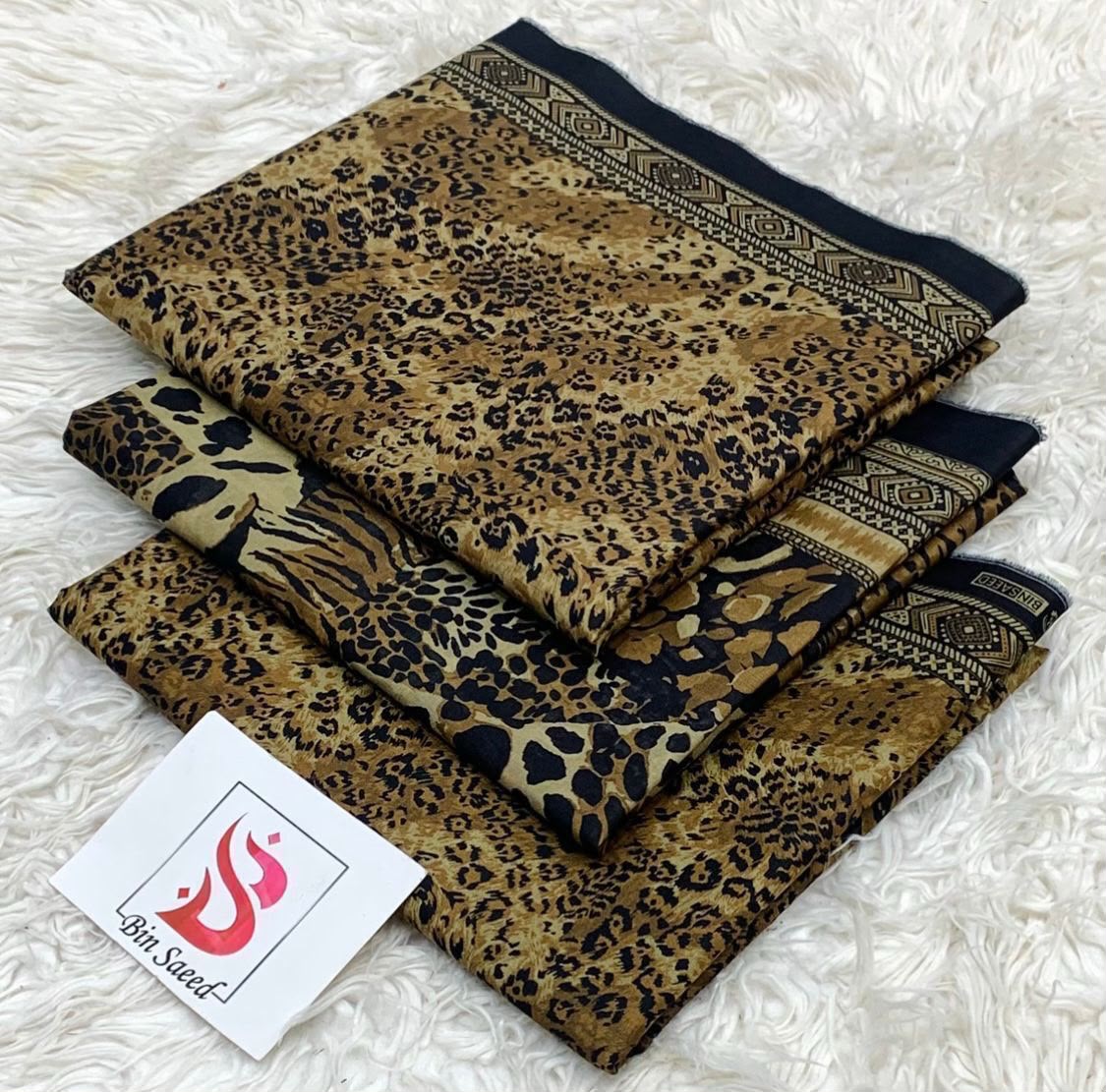 BIN SAEED LAWN COLLECTION 2026 100% ORIGINAL