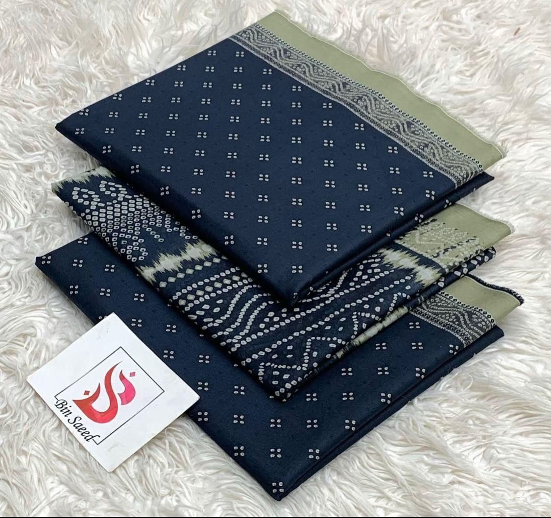 BIN SAEED LAWN COLLECTION 2026 100% ORIGINAL