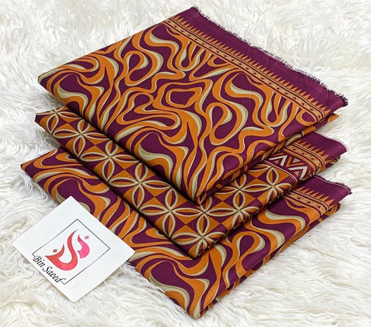 BIN SAEED LAWN COLLECTION 2026 100% ORIGINAL