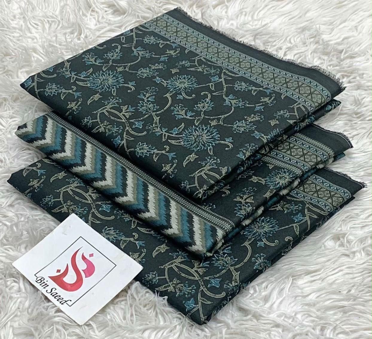 BIN SAEED LAWN COLLECTION 2026 100% ORIGNAL