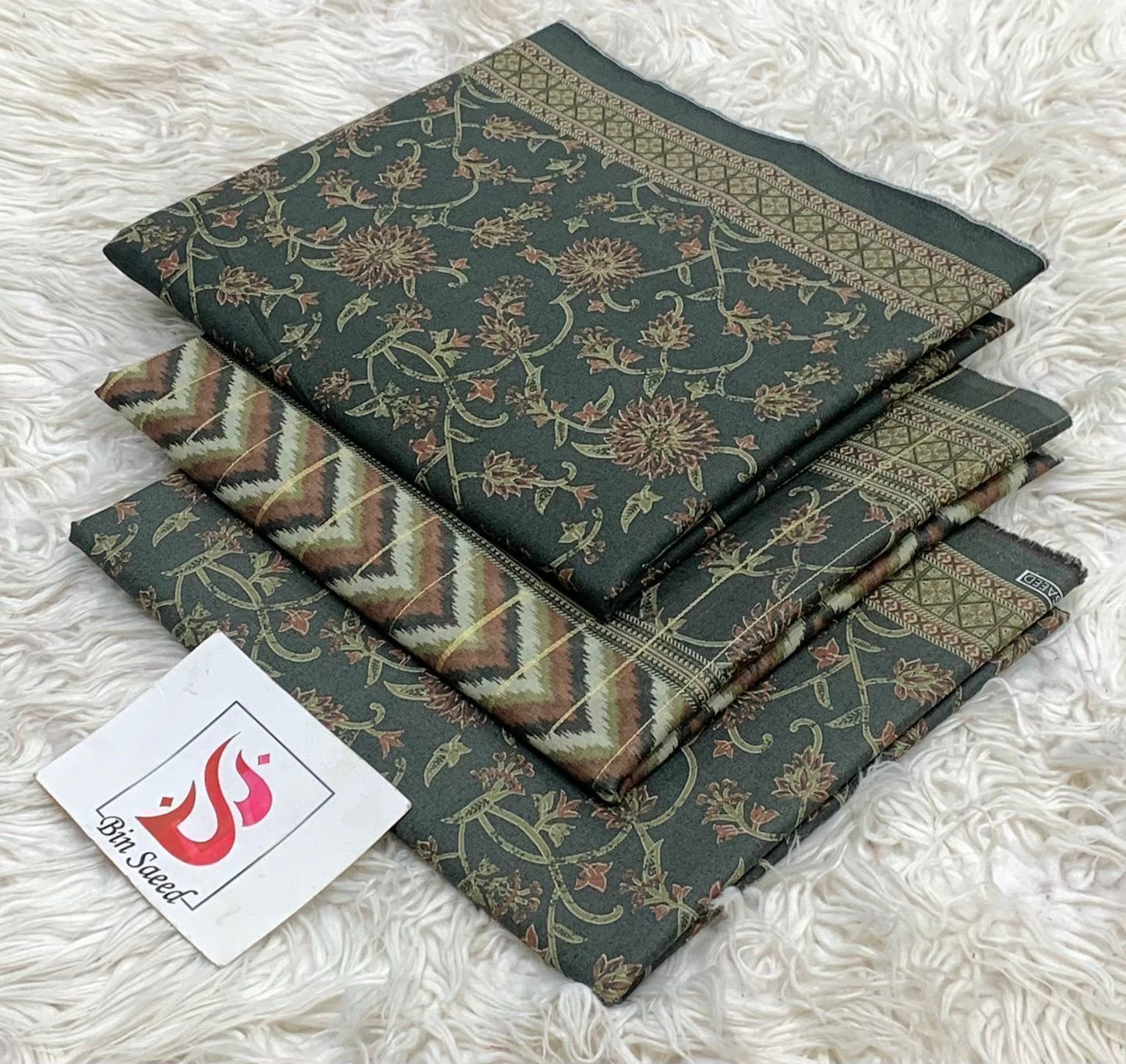 BIN SAEED LAWN COLLECTION 2026 100% ORIGNAL