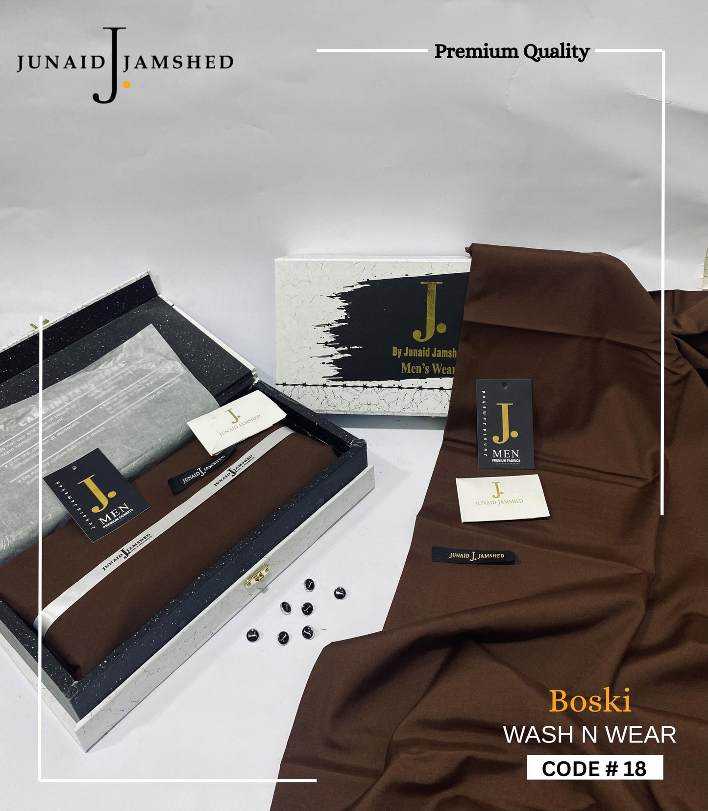 PREMIUM J. BOSKI FABRIC FOR MEN | LUXURY BOSKI D#05