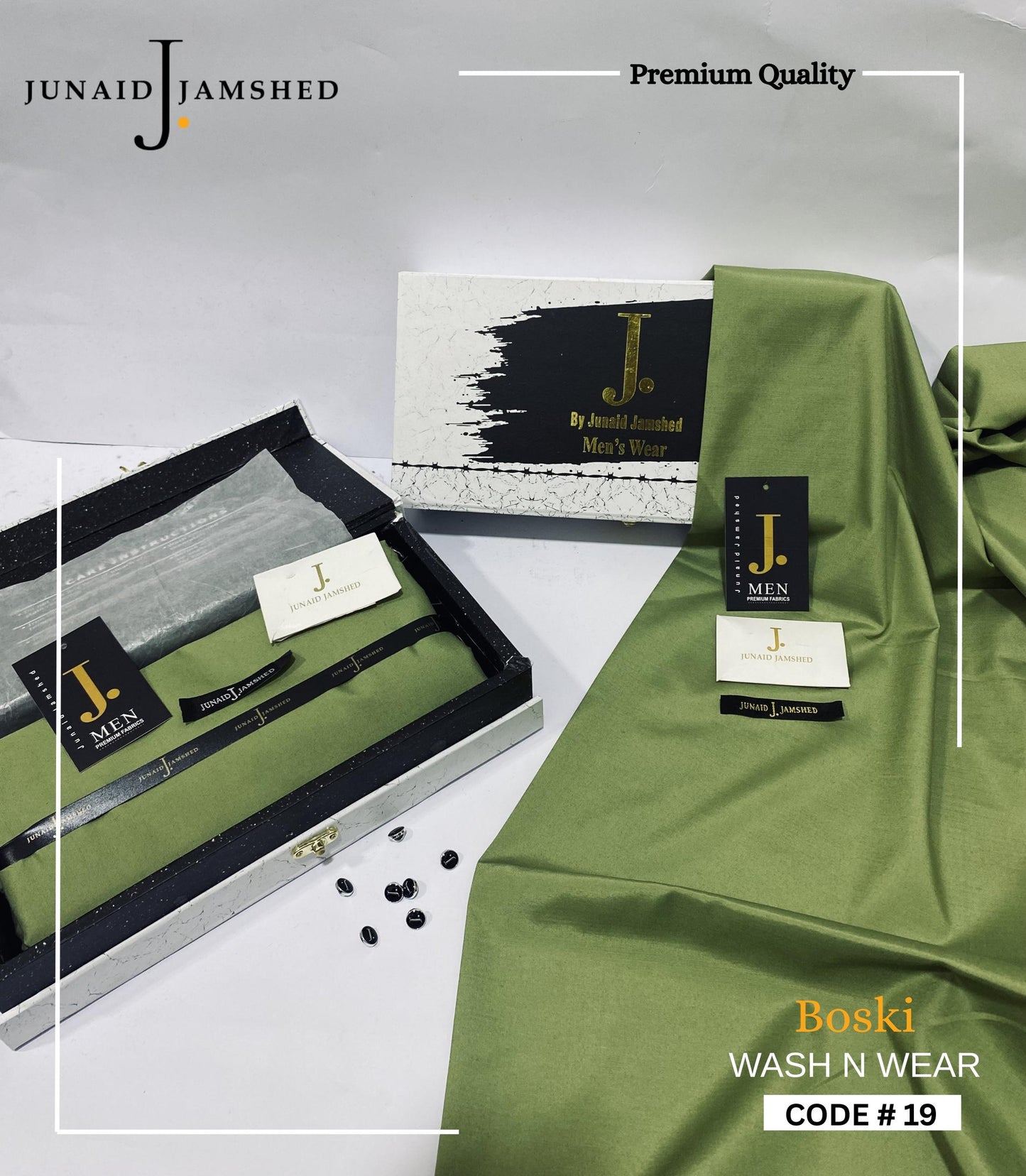 PREMIUM J. BOSKI FABRIC FOR MEN | LUXURY BOSKI D#14