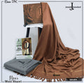 J. Men Premium Woolen Shawl D-008 (Golden)