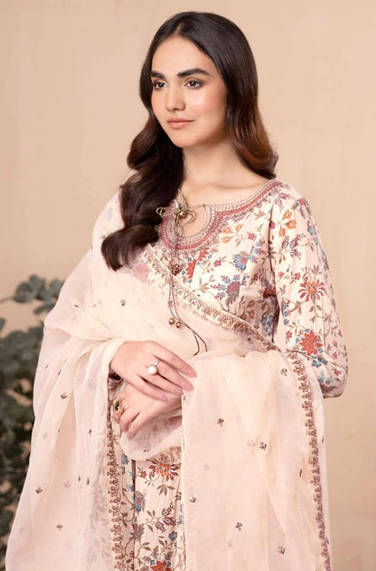 MARIA B Printed Lawn 3pc Unstitched Embroidered Summer 2026 | Nuqta Fashion