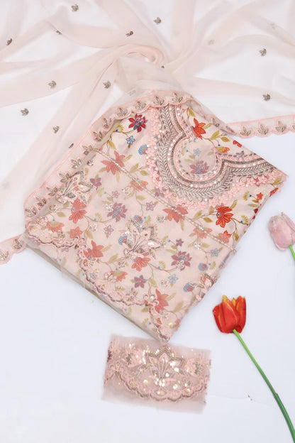 MARIA B Printed Lawn 3pc Unstitched Embroidered Summer 2026 | Nuqta Fashion