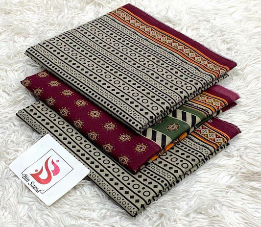BIN SAEED LAWN COLLECTION 2026 100% ORIGINAL